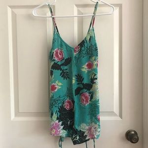 Billabong Floral Romper M Medium